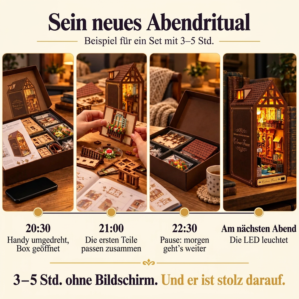 Ein Abend mit dem Colmarer Haus: vom Öffnen der Box bis zur leuchtenden LED