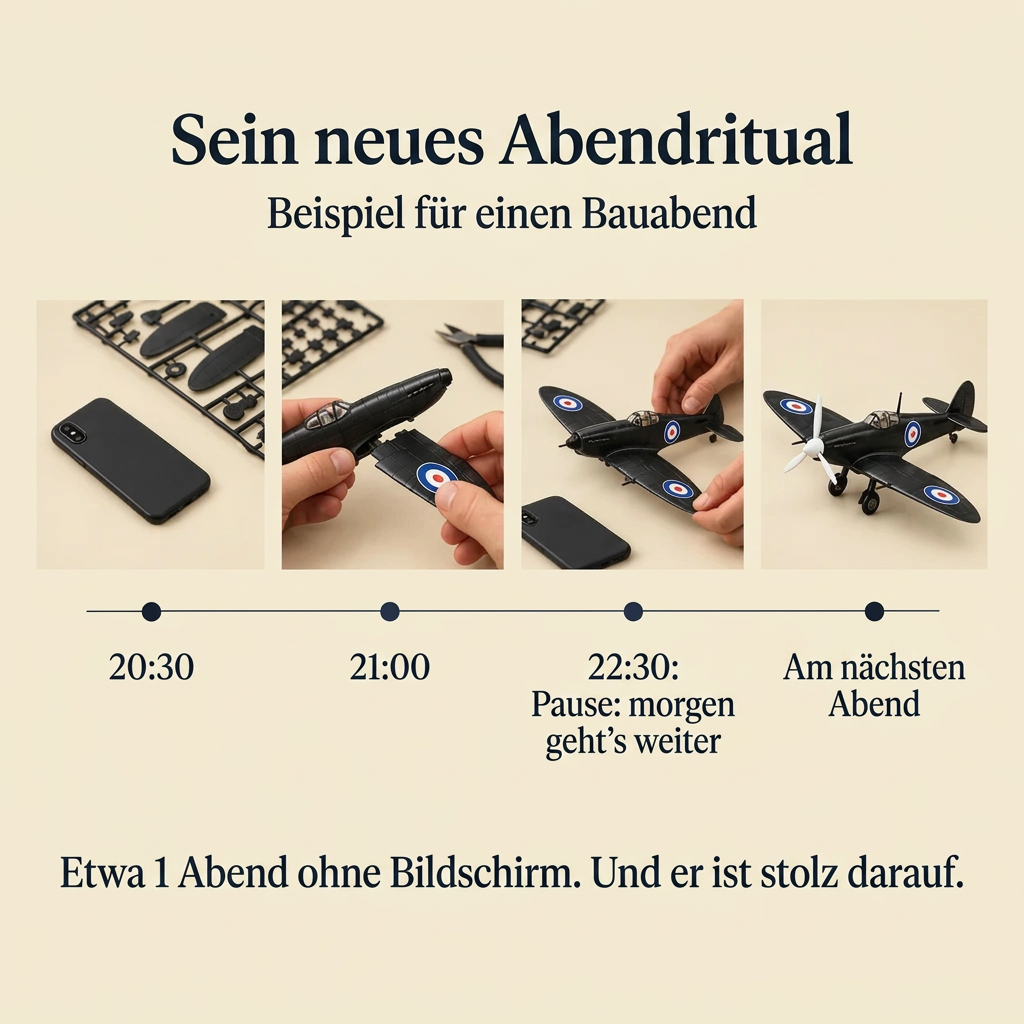 Ein Bauabend mit Schwarze Spitfire