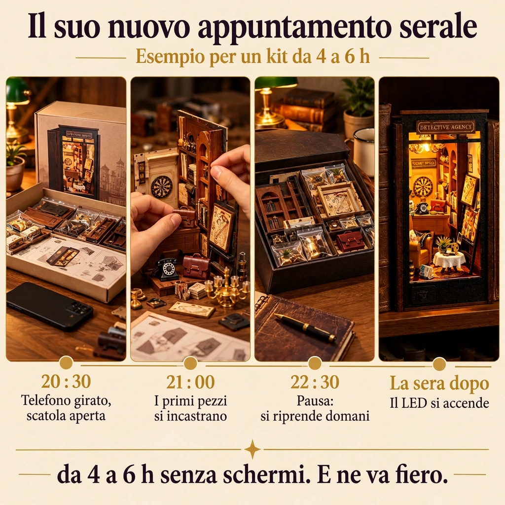 Una serata di montaggio con Ufficio del Detective