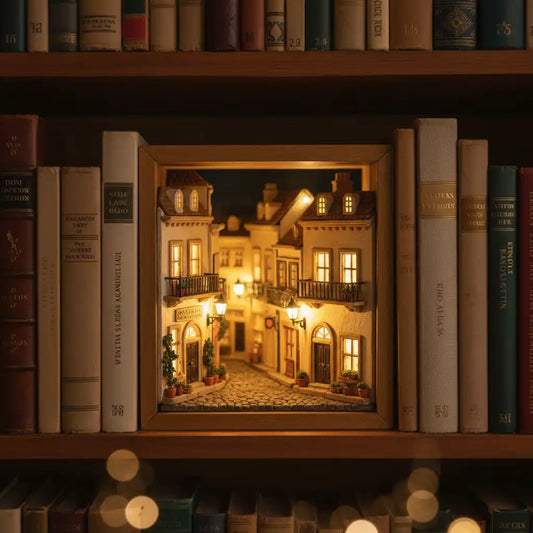 Serre-livres original : et si le vôtre s'allumait le soir ?