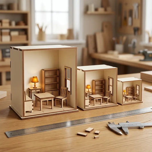 Quelle est l'échelle d'une maison miniature ? 1/12, 1/24 et les autres
