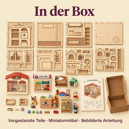 Inhalt des Sets Zoohandlung