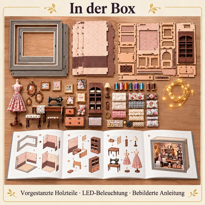 Inhalt des Sets Lilys Nähatelier