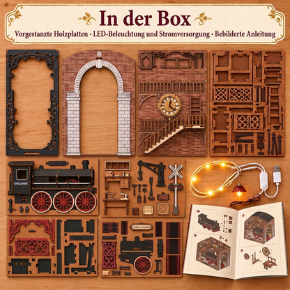 Inhalt des Sets Lokomotivwerkstatt