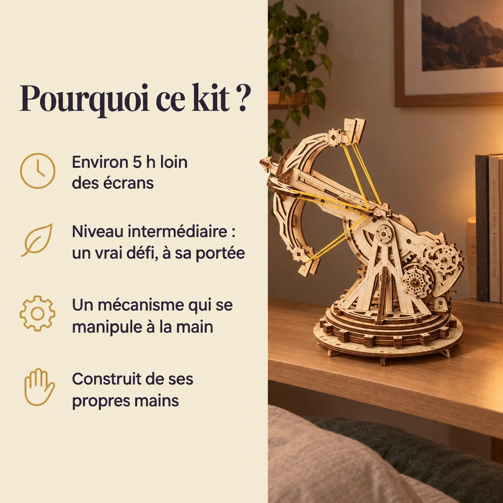Why choose the NOOKO Rampart Ballista model kit