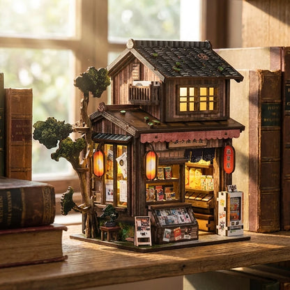 Le Bazar de Kyoto posé sur une étagère