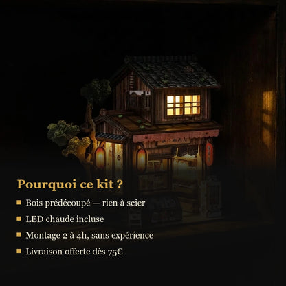 Le Bazar de Kyoto - infographie des bénéfices du kit