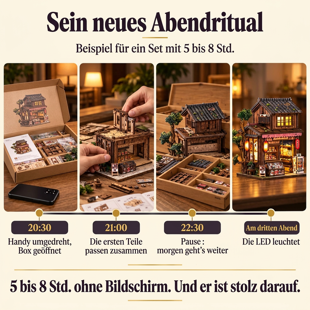 Drei Abende mit dem Basar von Kyoto
