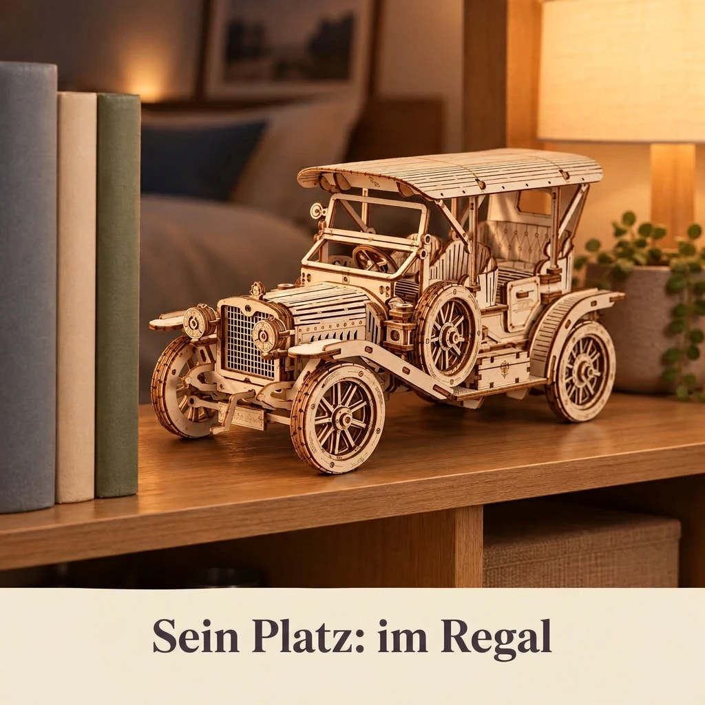 Limousine von früher im Regal