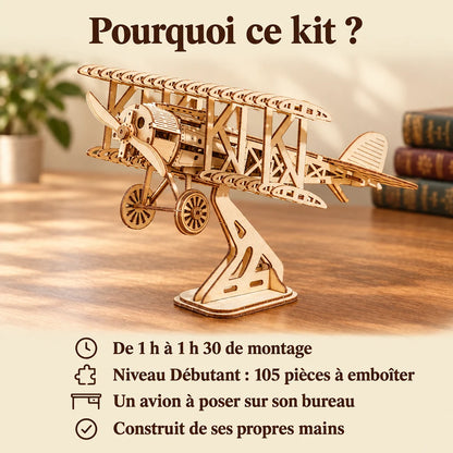 Why choose the NOOKO Biplane model kit
