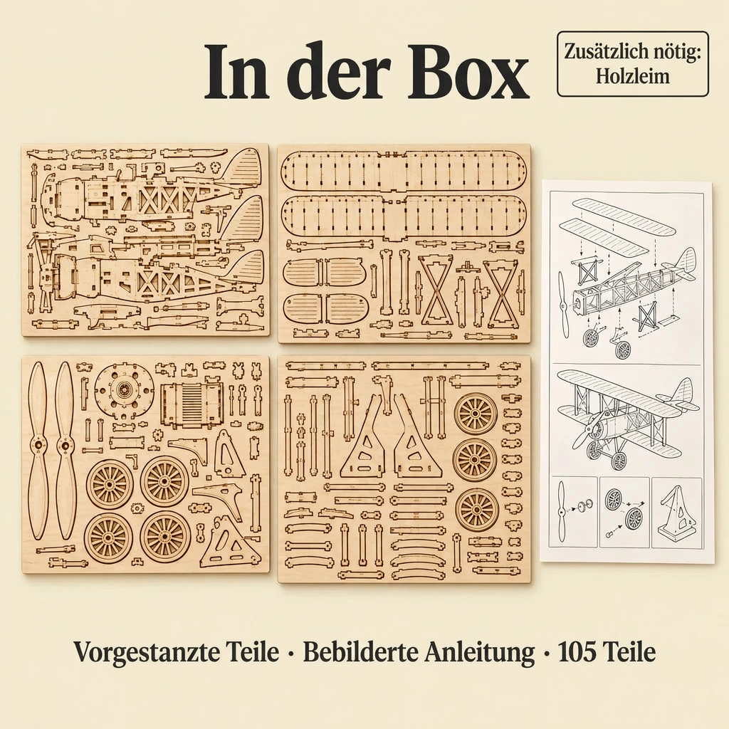 Inhalt des Sets Doppeldecker