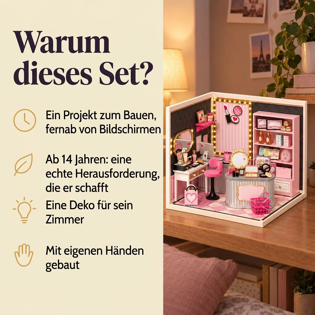 Warum Schönheitssalon: Bauzeit und Niveau