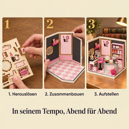 Die Bauschritte von Schönheitssalon