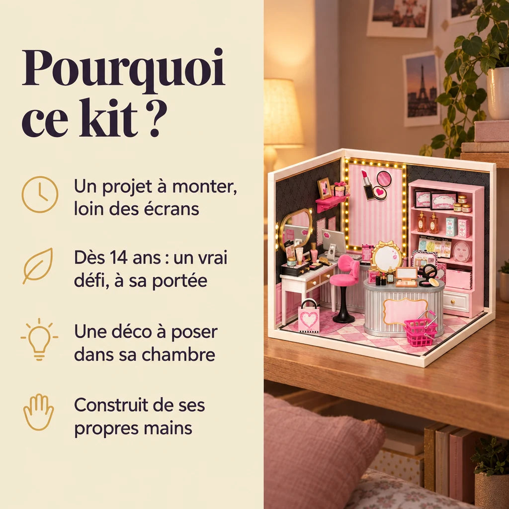 Why choose the NOOKO Beauty Boutique miniature house