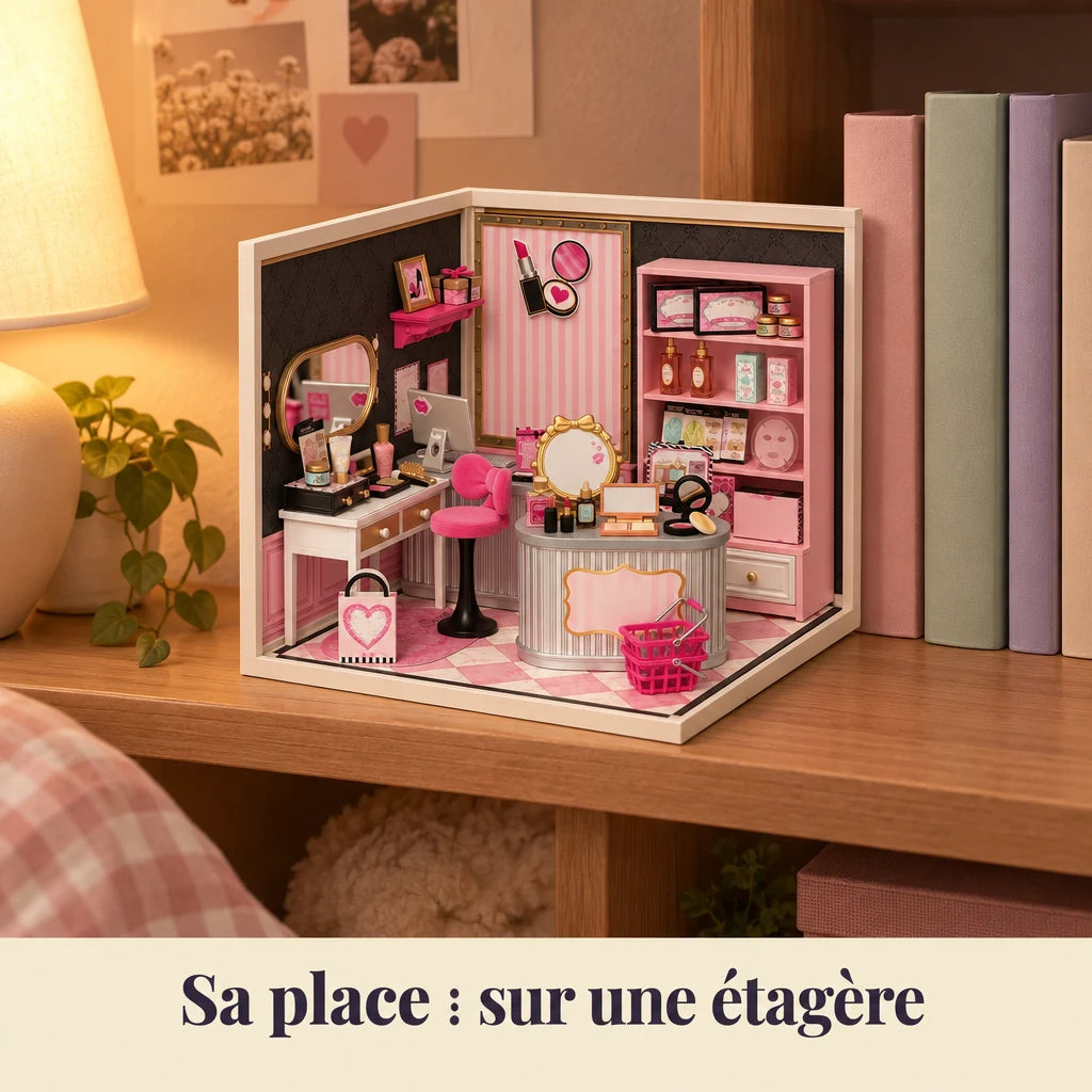 The Beauty Boutique on a shelf