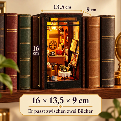 Detektivbüro im Regal