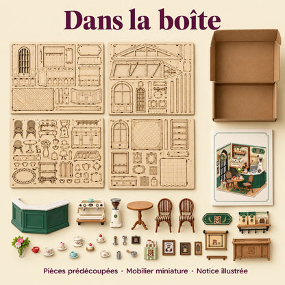 What's in the Little Bear Café kit box