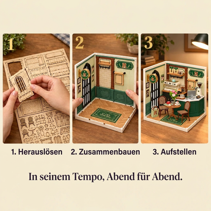 Die Bauschritte von Café Little Bear