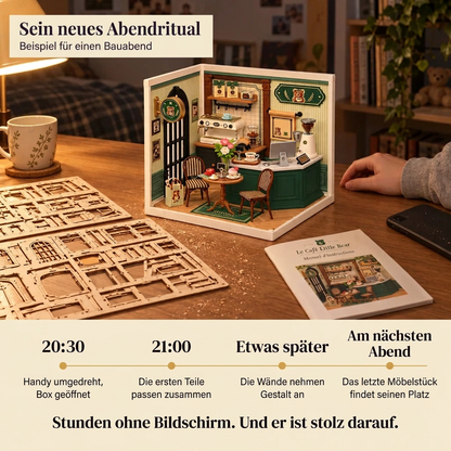 Ein Bauabend mit Café Little Bear
