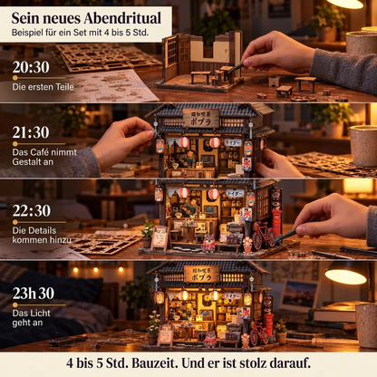Ein Bauabend mit Café Showa