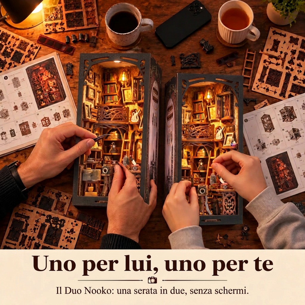 Due persone montano insieme: il Duo Nooko