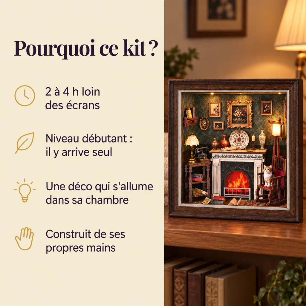 Pourquoi choisir le kit Le Coin du Feu NOOKO
