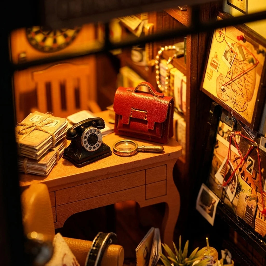 Le Bureau du Détective - détail des finitions