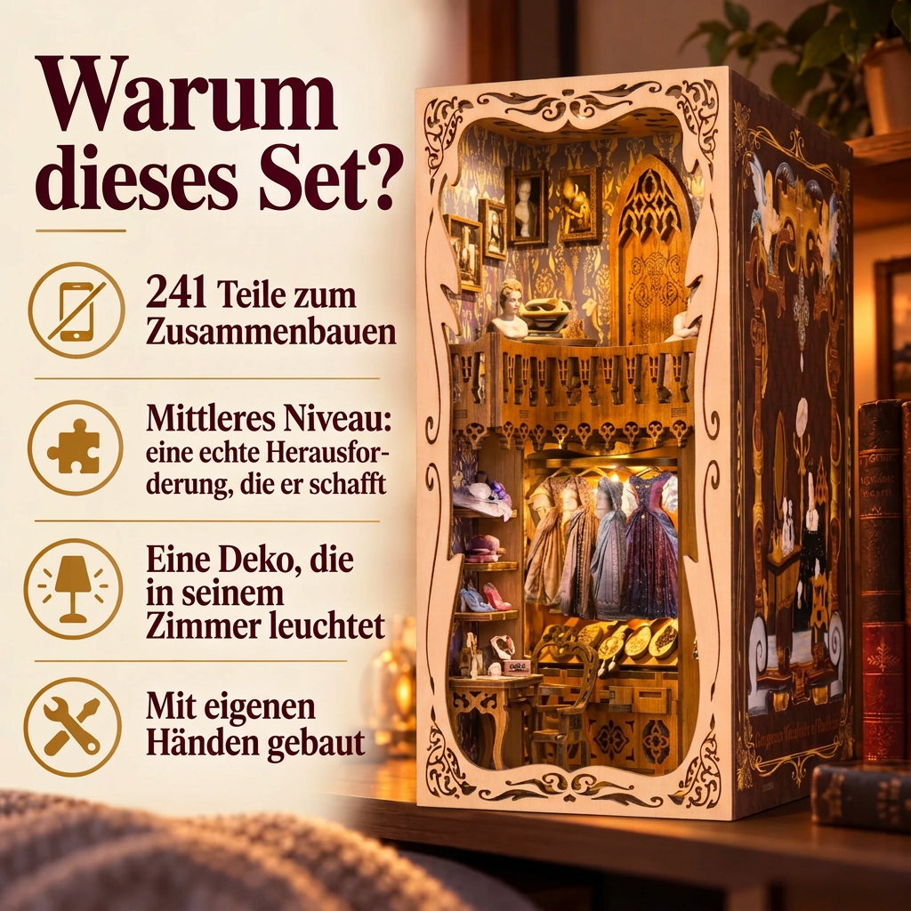 Warum Ankleidezimmer der Herzogin: Bauzeit und Niveau