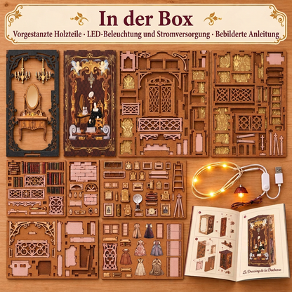 Inhalt des Sets Ankleidezimmer der Herzogin