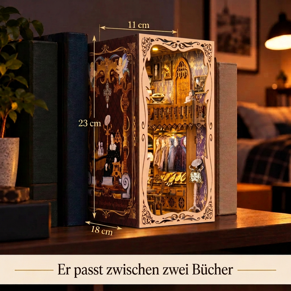 Ankleidezimmer der Herzogin im Regal