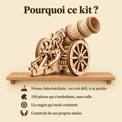 Pourquoi choisir la maquette L'Engin de Siège à Roues NOOKO