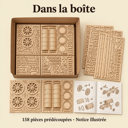 Contenu de la boîte de L'Engin de Siège à Roues