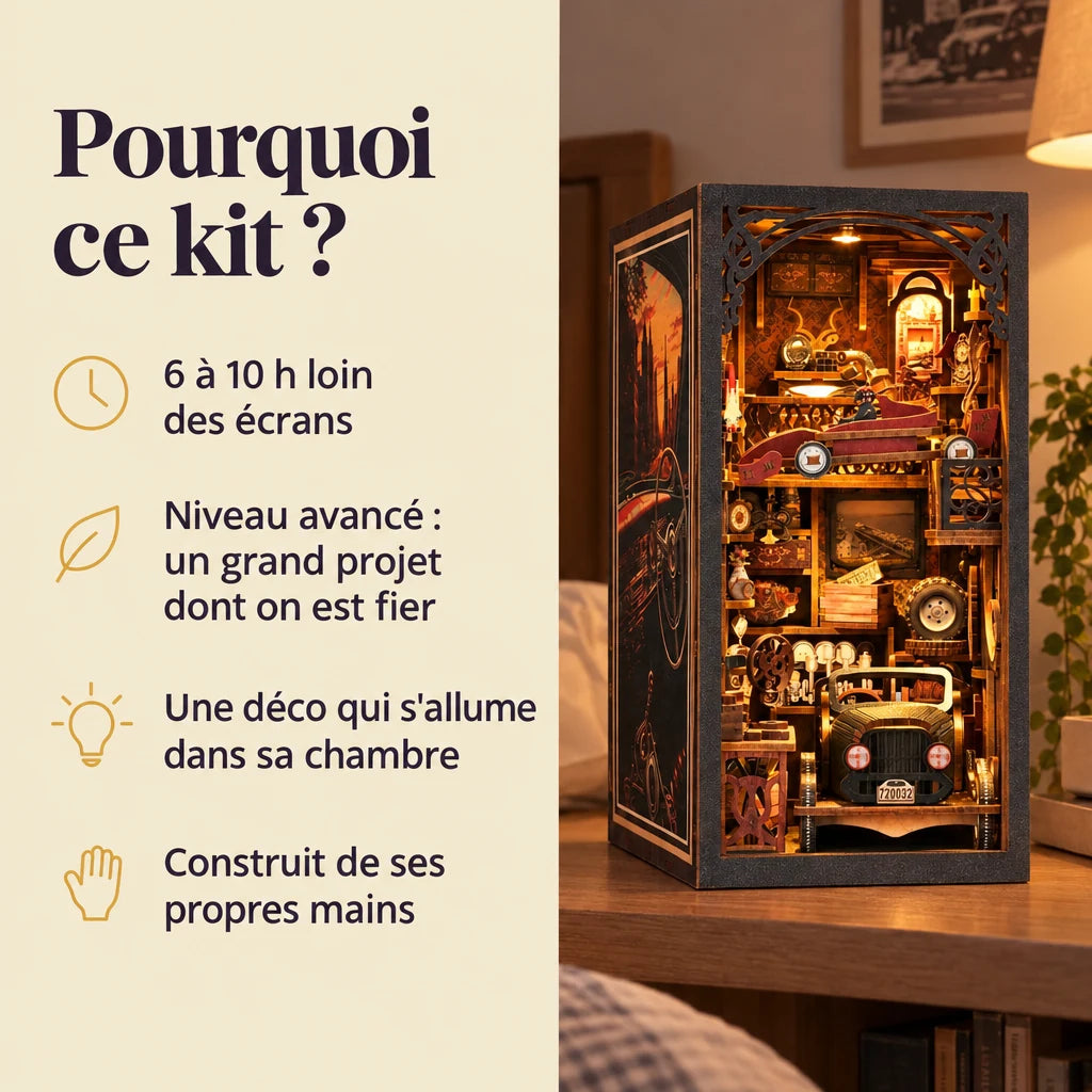 Why choose the NOOKO Collector's Garage kit