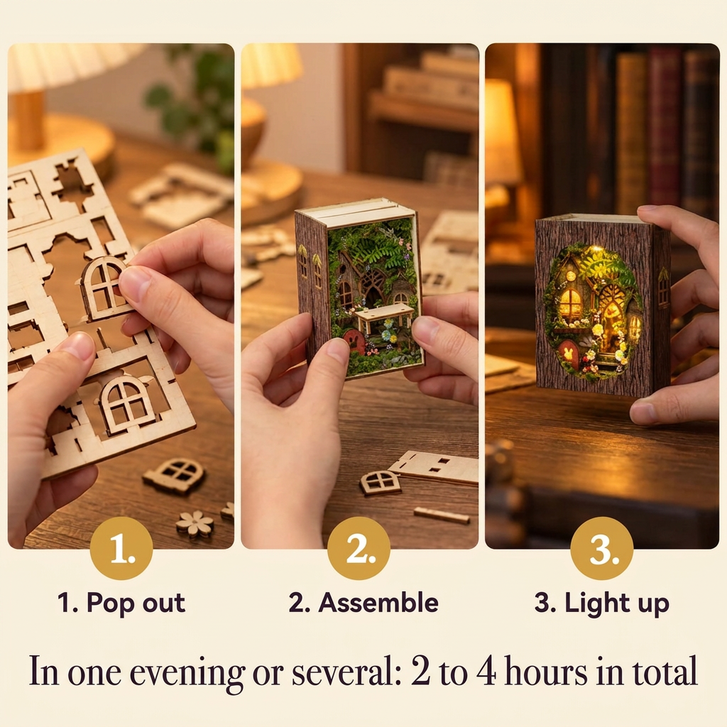 Building Glade Hideaway step by step