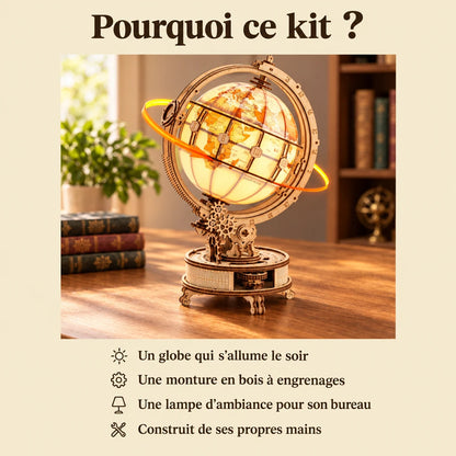 Why choose the NOOKO Illuminated Globe 3D puzzle