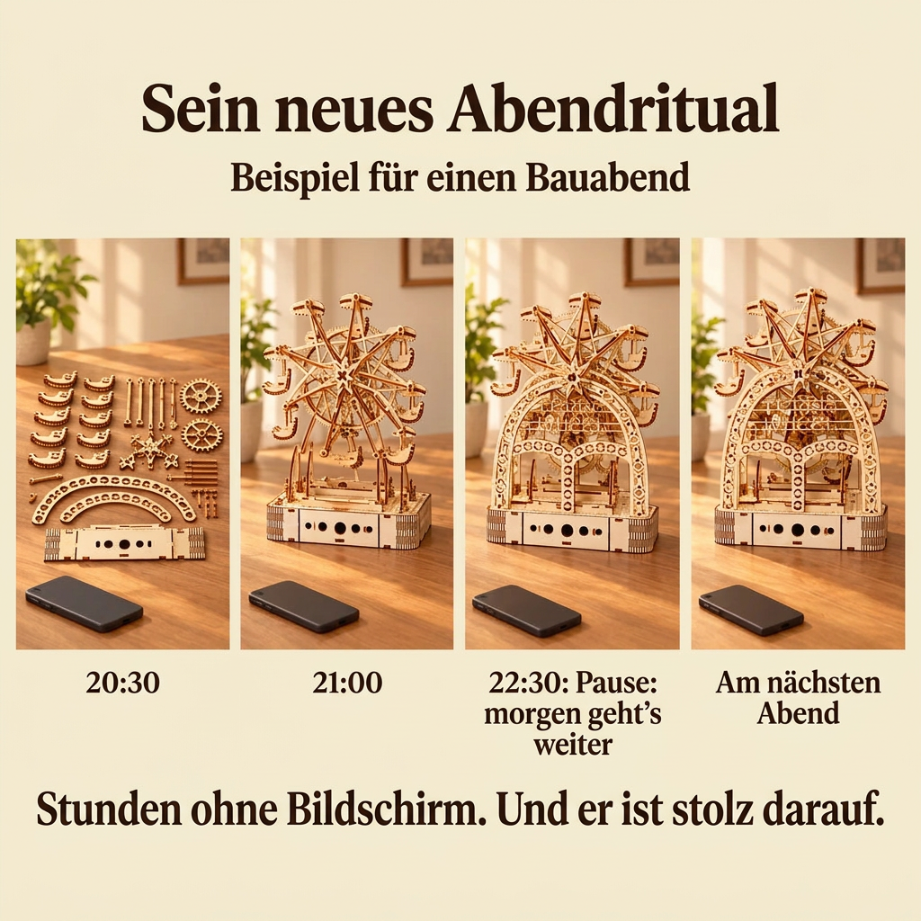 Ein Bauabend mit Musikalisches Riesenrad unter dem Bogen