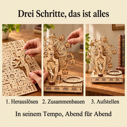 Die Bauschritte von Musikalisches Riesenrad mit Figur