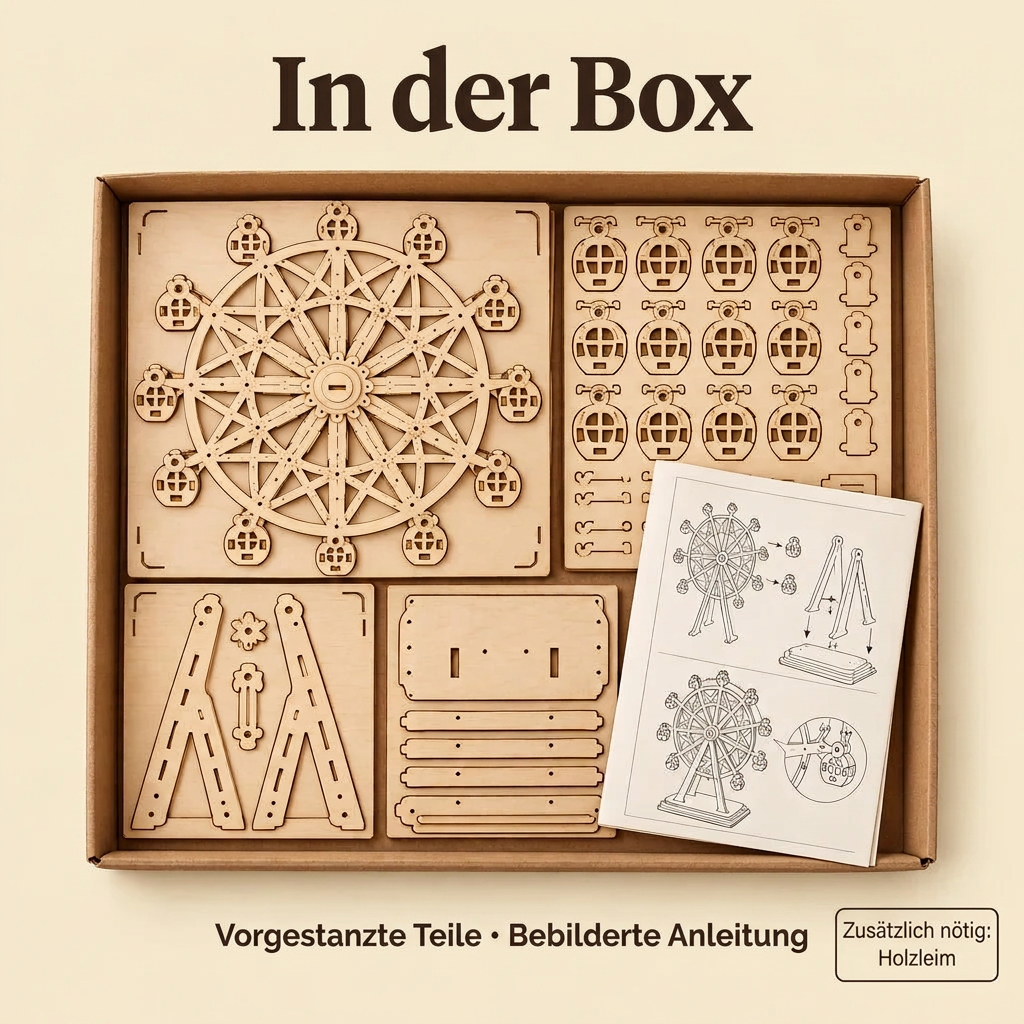 Inhalt des Sets Einfaches Riesenrad