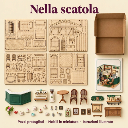 Contenuto del kit Il Café Little Bear