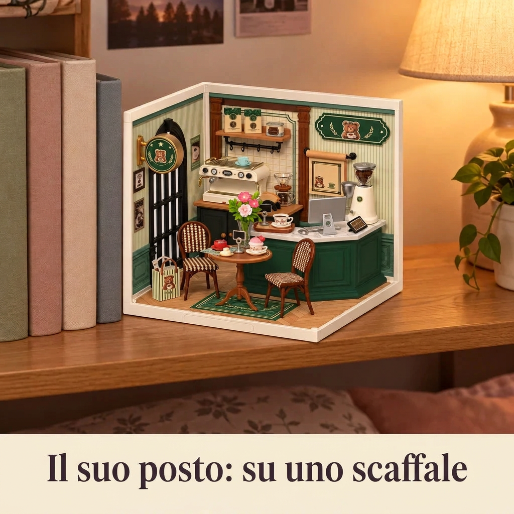 Il Café Little Bear sullo scaffale