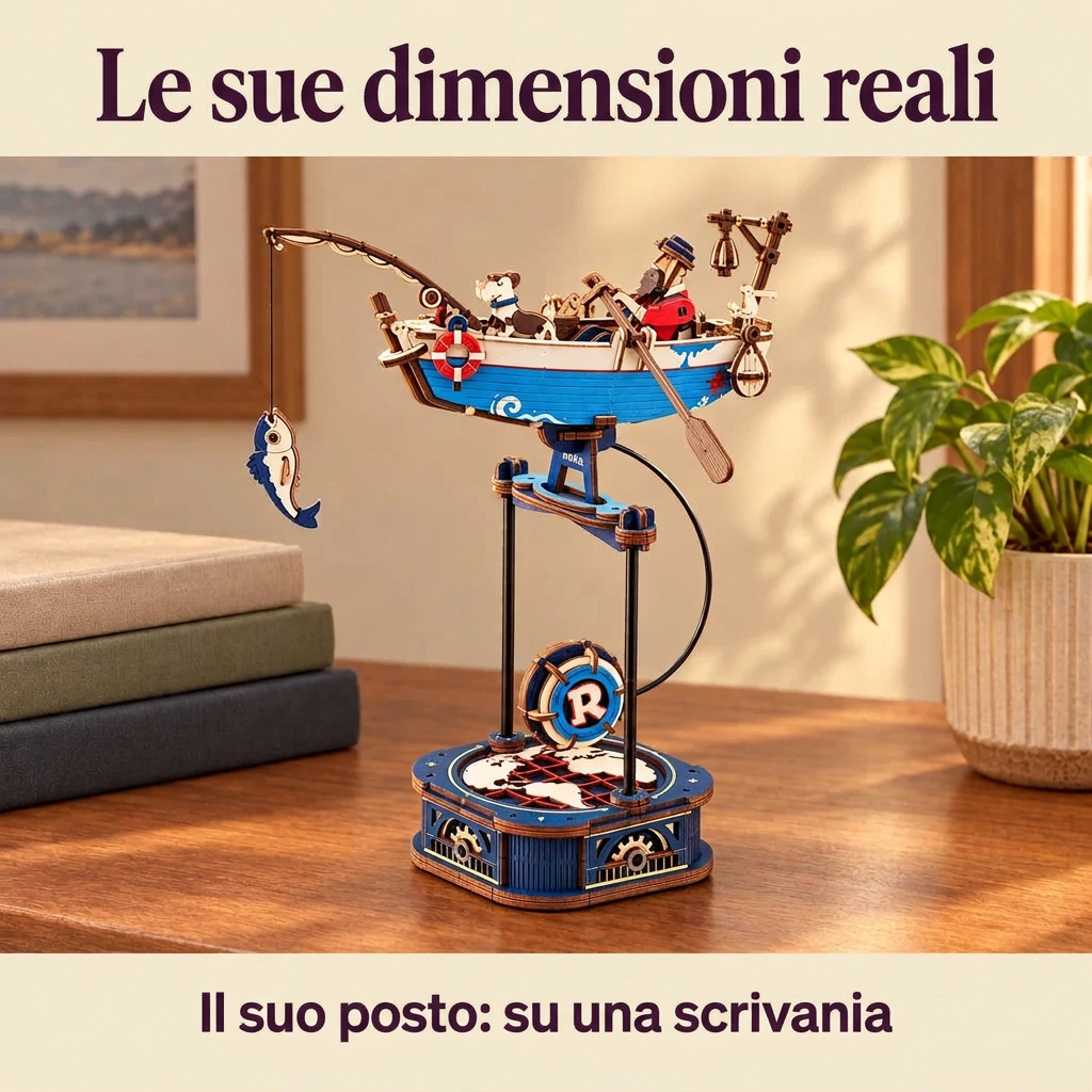 Il Pescatore a Bilanciere sullo scaffale