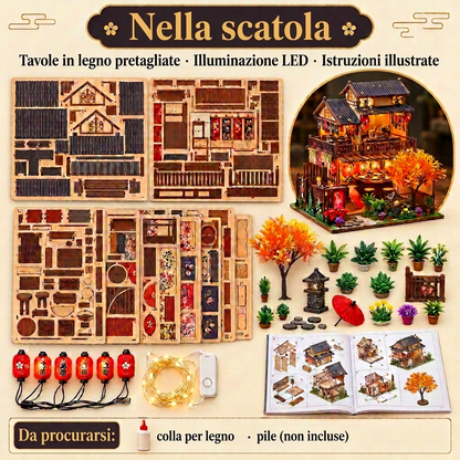 Contenuto del kit Il Salone dei Ciliegi