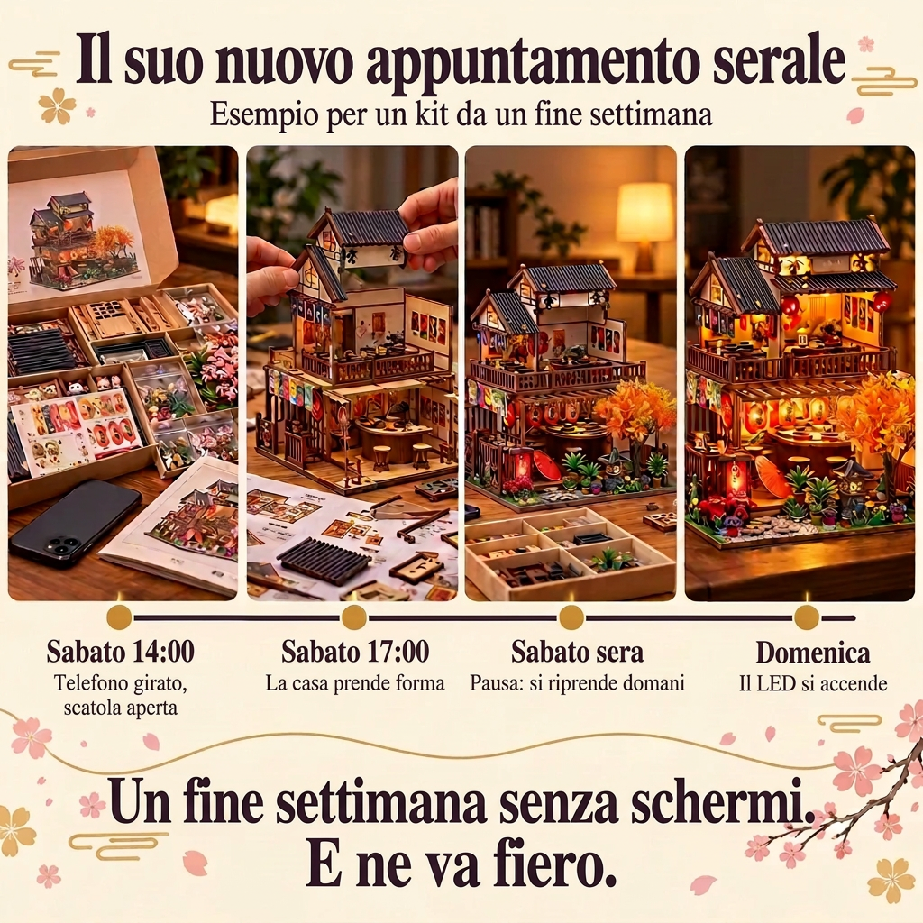 Una serata di montaggio con Il Salone dei Ciliegi