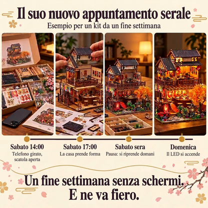 Una serata di montaggio con Il Salone dei Ciliegi