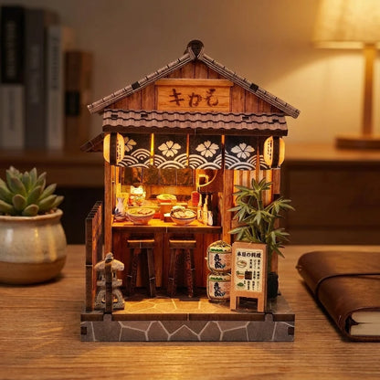 Petite Izakaya posée sur une étagère