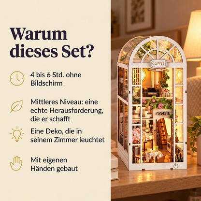 Warum Kaffeegarten: Bauzeit und Niveau