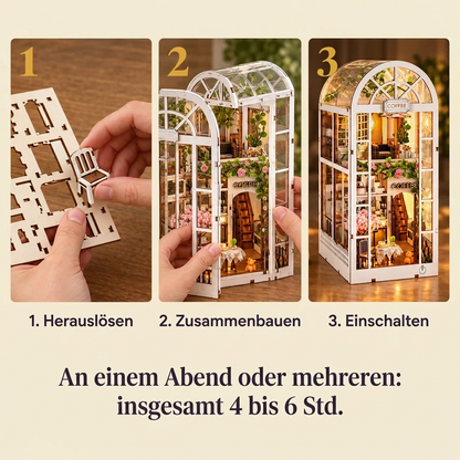 Die Bauschritte von Kaffeegarten
