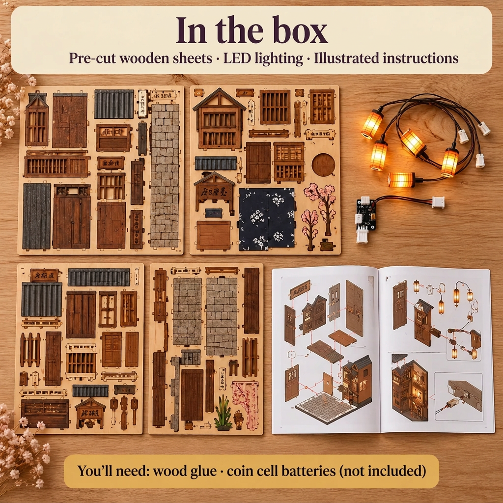 What's in the Kyoto Alley kit