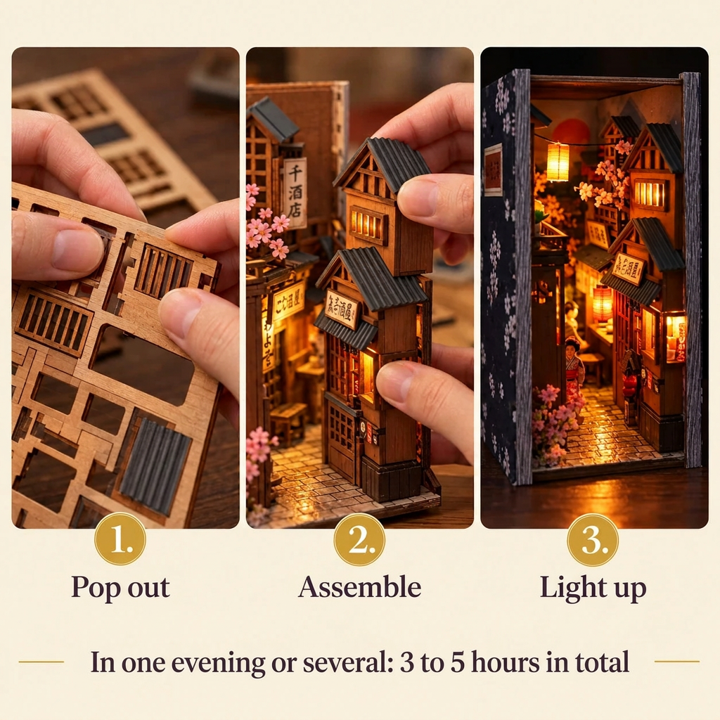 Building Kyoto Alley step by step