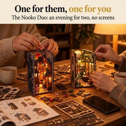 Two people building together: the Nooko Duo
